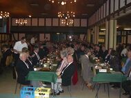 Alle Tische waren belegt